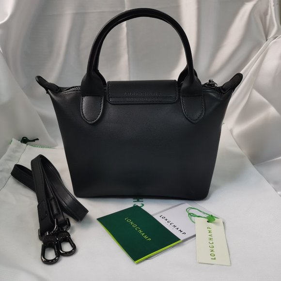 Longchamp Handbags - Longchamp Lepliage Black Nylon Backpack Bag